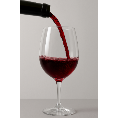 Tiptop's Merlot from Bordeaux - Alcohol-free red wine glass