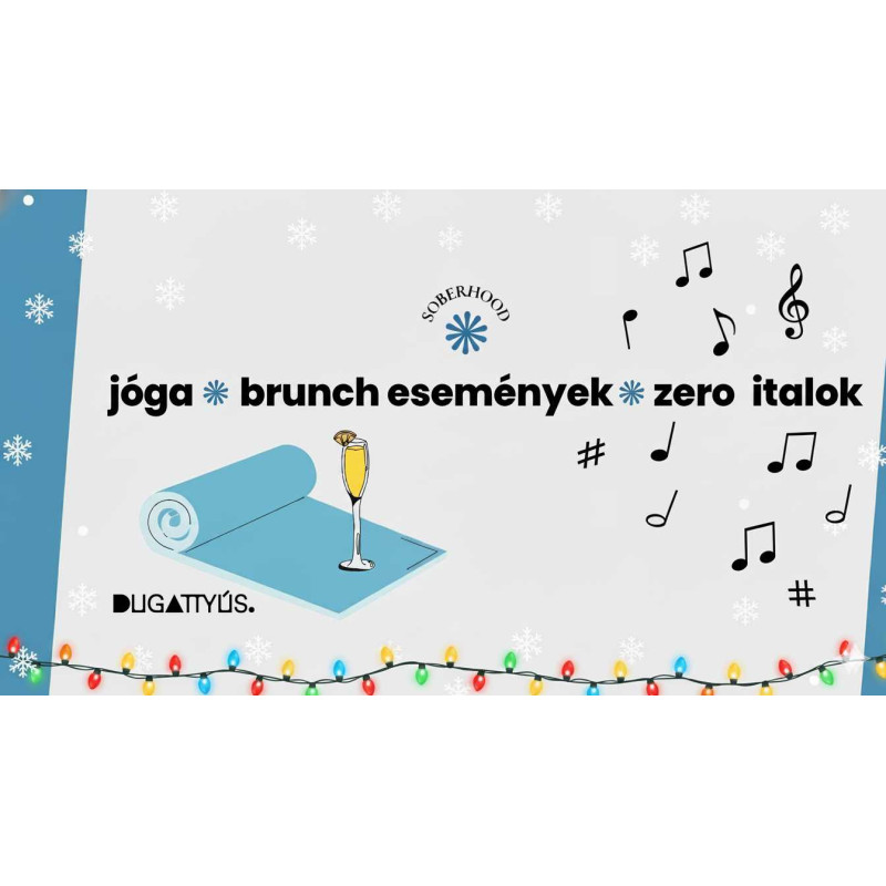 ❋ Decemberi ❋ Techno Karácsonyi Jóga Brunch a Dugattyúsban ❋