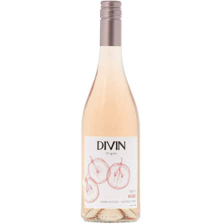 Divin Rose 0.0% alcohol-free rose wine Loire 0.75l