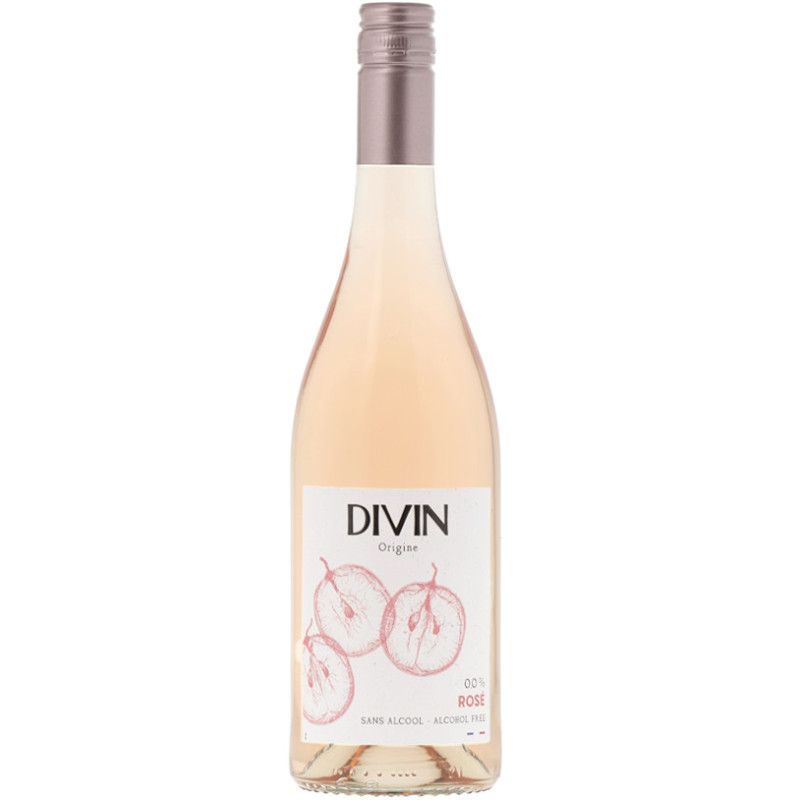 Divin Rose 0.0% alcohol-free rose wine Loire 0.75l
