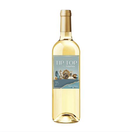 Tip Top Blanc alcohol-free white wine Bordeaux