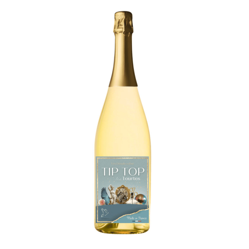 Tip Top Sparkling alcohol-free sparkling wine Bordeaux