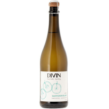 Divin Sauvignon Blanc Sparkling 0.0% alkoholmentes pezsgő 0.75l
